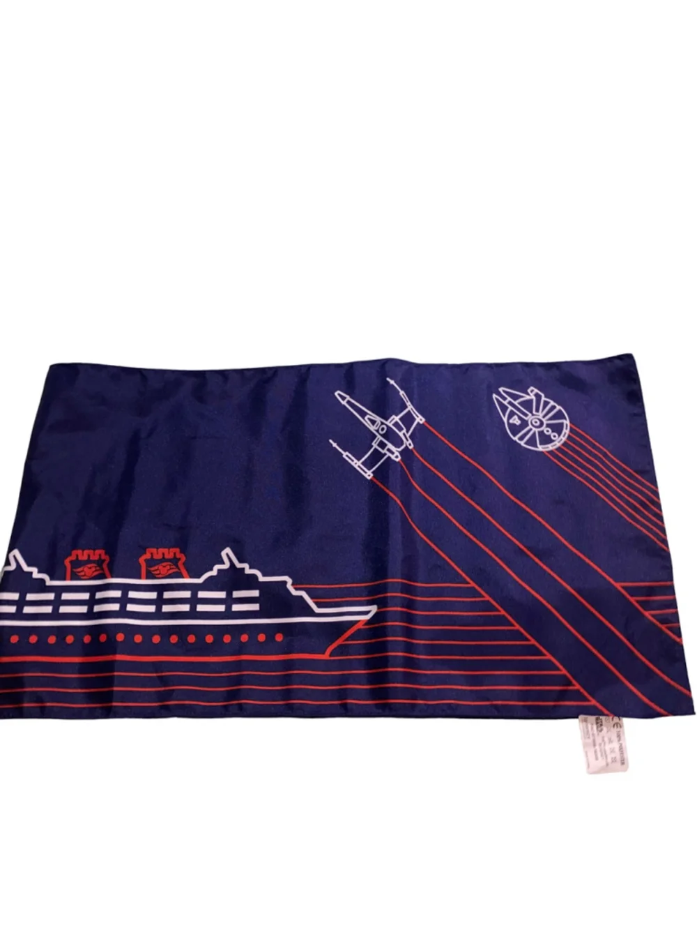 Disney Cruise Line Star Wars Banner One Size Blue Red